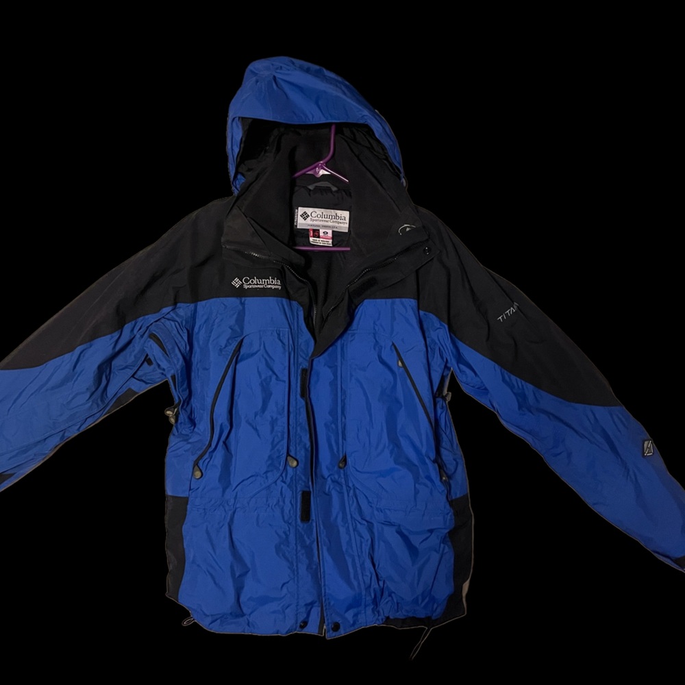 Columbia 2 in 1 ski jacket